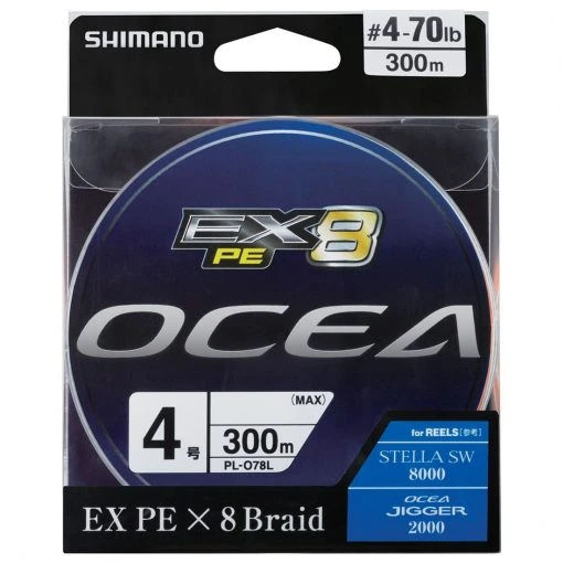Shimano Ocea EX8 PE Braid Line -Cheap Shimano Store P1165