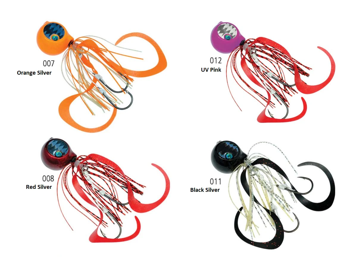 Lures Shimano Tiger BAKU BAKU ROUND JIG 45G 3 Lures Shimano Tiger BAKU BAKU ROUND JIG 45G