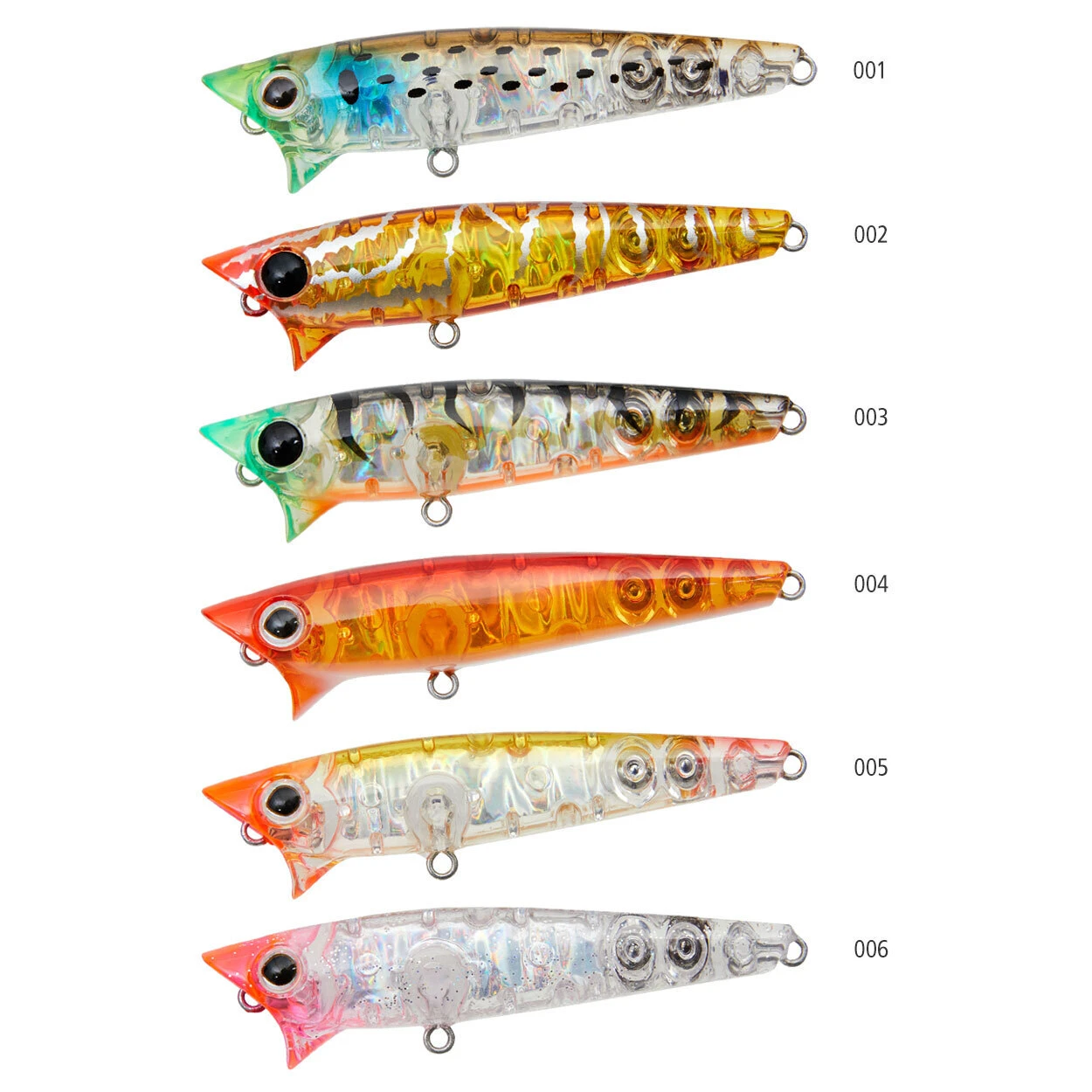Hard Bodied Lures Shimano Brenious Rise Walk 65mm Fishing Lures 3 Hard Bodied Lures Shimano Brenious Rise Walk 65mm Fishing Lures