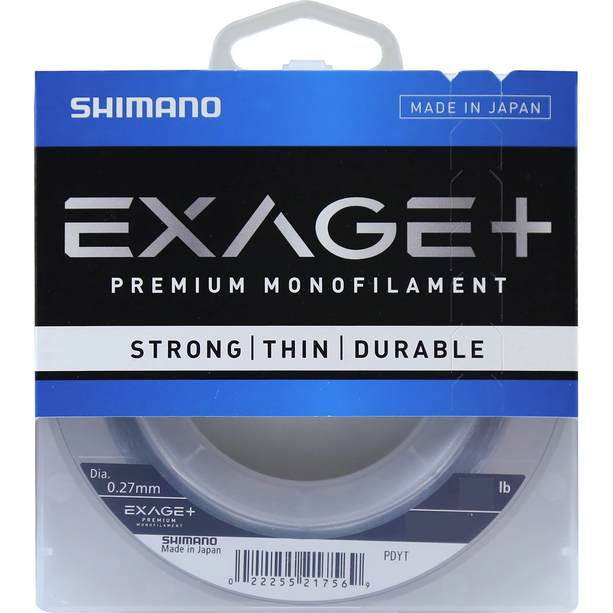 Monofilament Mainline Shimano Exage Mono Fishing Line 500m 3 Monofilament Mainline Shimano Exage Mono Fishing Line 500m